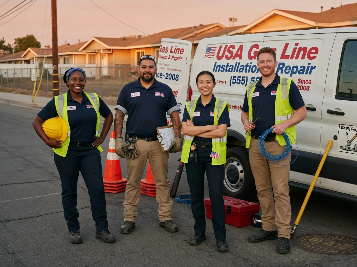 Gas Line Installation company in Curtiss, WI