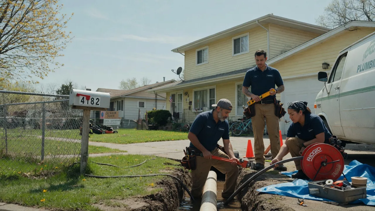 Gas Line Repair in Curtiss, WI near me